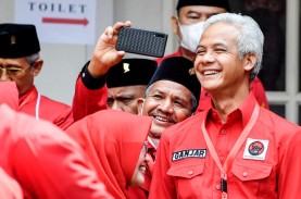 Survei Capres PRC: Elektabilitas Ganjar Ungguli Anies…