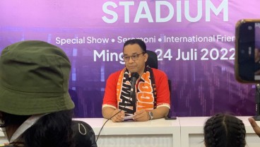 Pagar Tribun Jakarta International Stadium (JIS) Ambruk, Gubernur Anies: Proses Alami