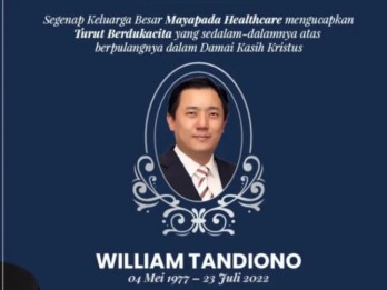 Ini Rekam Jejak Kehidupan William Tandiono Menantu Dato’ Sri Tahir