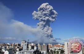 Gunung Berapi Sakurajima di Jepang Meletus, Warga Dievakuasi