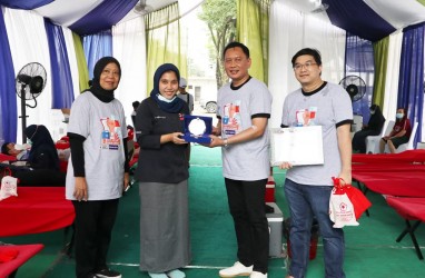 Peduli Sektor Kesehatan, Bank Mestika Gelar Donor Darah
