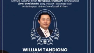 Profil William Tandiono, Menantu Dato Sri Tahir yang Meninggal Dunia di Usia Muda 