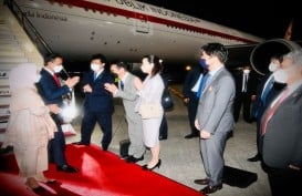 Kunjungi Jepang, Jokowi Tiba di Bandar Udara Haneda Tokyo