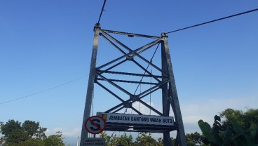 Jembatan Gantung Mbah Buto Buka Akses Desa Terisolasi di Jombang