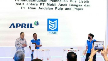 Cara APRIL Group Dukung Pengurangan Emisi Karbon Lewat Bus Listrik