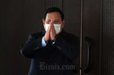 Momen Prabowo & Erick Thohir di Peresmian Bank Mandiri Taspen Cabang Asabri