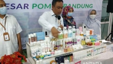 Balai BPOM Bandung Amankan Ribuan Produk Kosmetik Ilegal