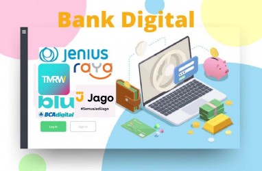 Meroket! Rekening Bank Digital Naik 8.000 Persen per Mei 2022