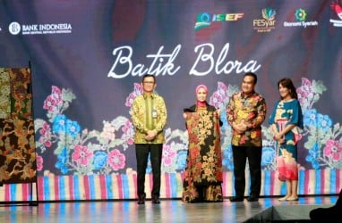 BI Jateng Perkenalkan Batik Blora di Semarang Fashion Trend 2022