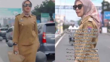 Waduh! Camat Payakumbuh Sumbar Dicopot karena Konten Citayam Fashion Week