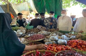 Harga Bahan Pokok di Kota Mataram Mulai Turun