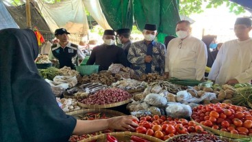 Harga Bahan Pokok di Kota Mataram Mulai Turun