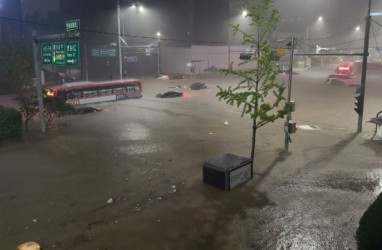 Seoul Dilanda Banjir, Dubes RI: Tak Ada Korban WNI