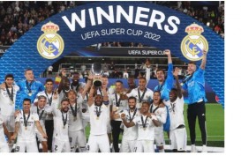 Real Madrid Juara Piala Super UEFA, Kalahkan Frankfurt 2-0