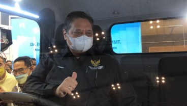 Airlangga Jajal Truk Elektrik Mitsubishi Fuso eCanter di GIIAS, Ini Spesifikasinya