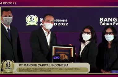 Bawa Banyak Startup Makin Moncer, Mandiri Capital Raih Special Award BIA 2022