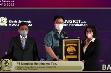 Mandala Multifinance (MFIN) Emiten Pembiayaan Terbaik Bisnis Indonesia Award 2022