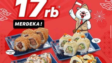 Kumpulan Promo Kuliner 17 Agustus: McD, Ichiban Sushi, Street Boba Harga Rp17 Ribu