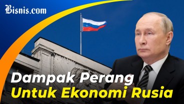 Karena Perang, Kinerja Ekonomi Rusia Merosot?