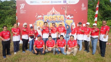 17-an Seru Bareng PKT, Warga Bontang Ramaikan  Mancing Ceria dan Pesta Rakyat