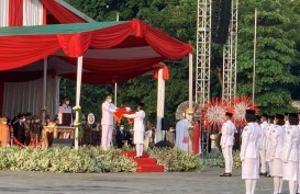 Anies Pimpin Upacara Peringatan HUT ke-77 Kemerdekaan Indonesia di Monas