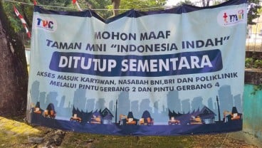 Masih Renovasi, Taman Mini TMII Absen Perayaan HUT ke-77 RI