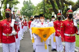 Tim Pancasila Sakti Siap Bertugas di Upacara Penurunan…
