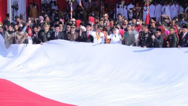 Makna Bendera Raksasa dalam Perayaan HUT ke-77 RI di Palembang