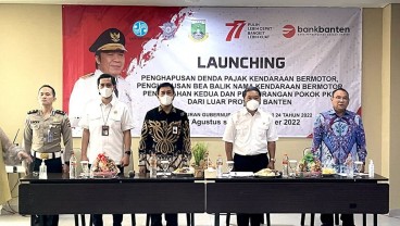 Bank Banten dan Pemprov Banten Launching Penghapusan Denda Pajak Kendaraan Bermotor