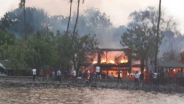 Terdengar Ledakan Sebelum Putri Duyung Resor Ancol di Komplek PJAA Terbakar