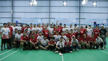 Meriahkan Kemerdekaan RI ke-77, PNM Dukung Badminton Journalist Competition 2022
