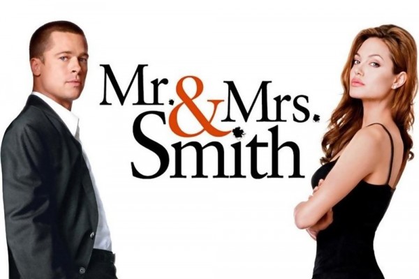 Poster film Mr & mrs Smith/