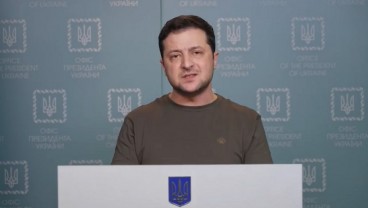 Hari Kemerdekaan Ukraina, Zelensky: Kami Siap Balas Gempuran Rusia dengan Serangan Hebat