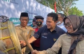 Brantas Abipraya Berkontribusi Bangun Jembatan di Banten, Wujud BUMN Peduli