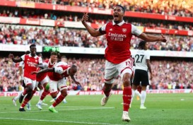 Arsenal Menang 2-1 Atas Fulham, Saling Tekan Demi Bob