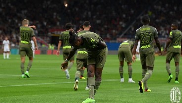 Hasil Liga Italia: AC Milan Tekuk Bologna dan Naik ke Puncak Klasemen