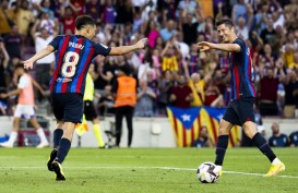 Hasil Liga Spanyol: Lewandowski Brace, Barcelona Pesta Gol