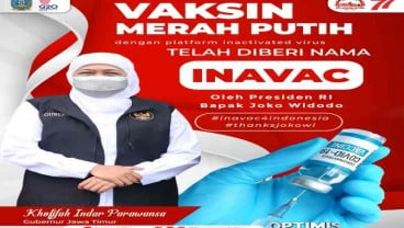 Vaksin Covid-19 Buatan Unair & Biotis Resmi Dinamai Inavac