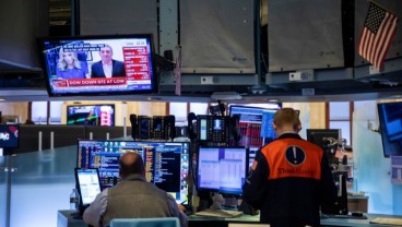 Data Ekonomi Bikin Investor Waswas, Wall Street Melemah