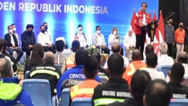 Jokowi dan Rombongan Tinjau Tambang Grasberg PT Freeport Indonesia