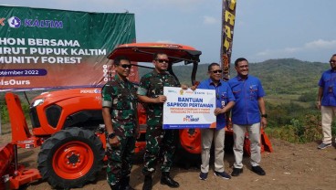 Optimalkan Program Community Forest, Pupuk Kaltim Salurkan Sarana Pendukung ke Kostrad