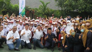 BPJS Ketenagakerjaan Rayakan Hari Pelanggan Nasional Bersama Ratusan Siswa SD