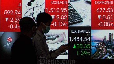 Indeks Bisnis-27 Ditutup Turun, TLKM dan Bank Pelat Merah Jadi Pemberat