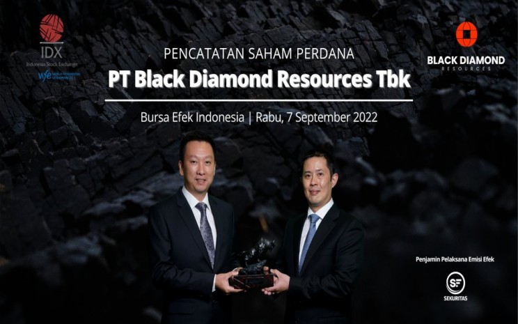 Resmi Masuk Bursa, Black Diamond (COAL) Genjot Produksi Batu Bara 900.000 Ton