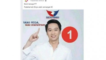 Kevin Sanjaya Sukamuljo Jadi Caleg Perindo? Ini Faktanya