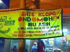 Sate Kelopo Ondomohen Bu Asih, Kuliner Wajib untuk Pelancong Surabaya