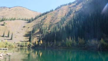 Lake Kaindy, Zamrud Terpendam di Sudut Almaty, Kazakhstan