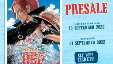 Tiket Pre-Sale Film One Piece: Red Sudah Bisa Dibeli di CGV, Ini Caranya