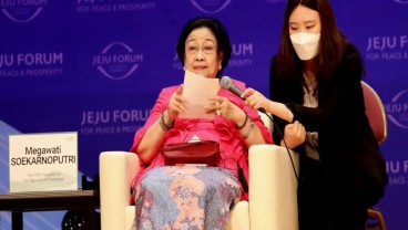 Megawati Serukan Hentikan Perang di Jeju Forum 2022