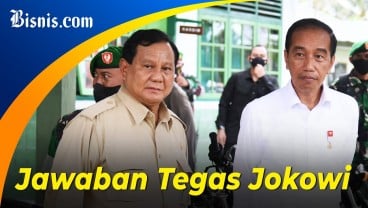 Jokowi Jawab Wacana Jadi Cawapres Prabowo